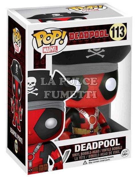 DEADPOOL: DEADPOOL EXCLUSIVE - VINYL FIGURE #   113 - POP FUNKO 